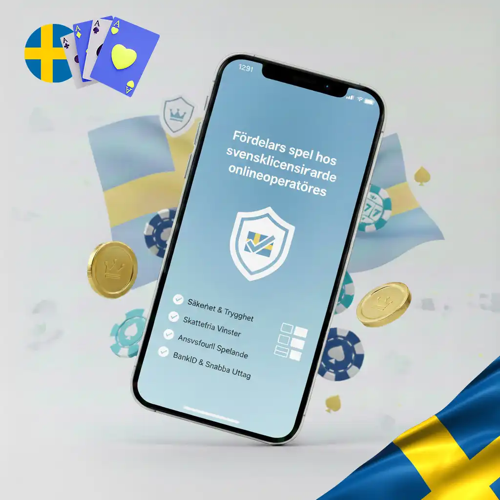 Ikoner som representerar trygghet och fördelar